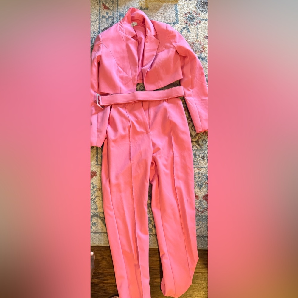 Oh Polly Pink Pantsuit